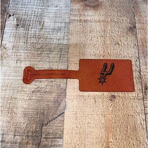 San Antonio spurs luggage tag
